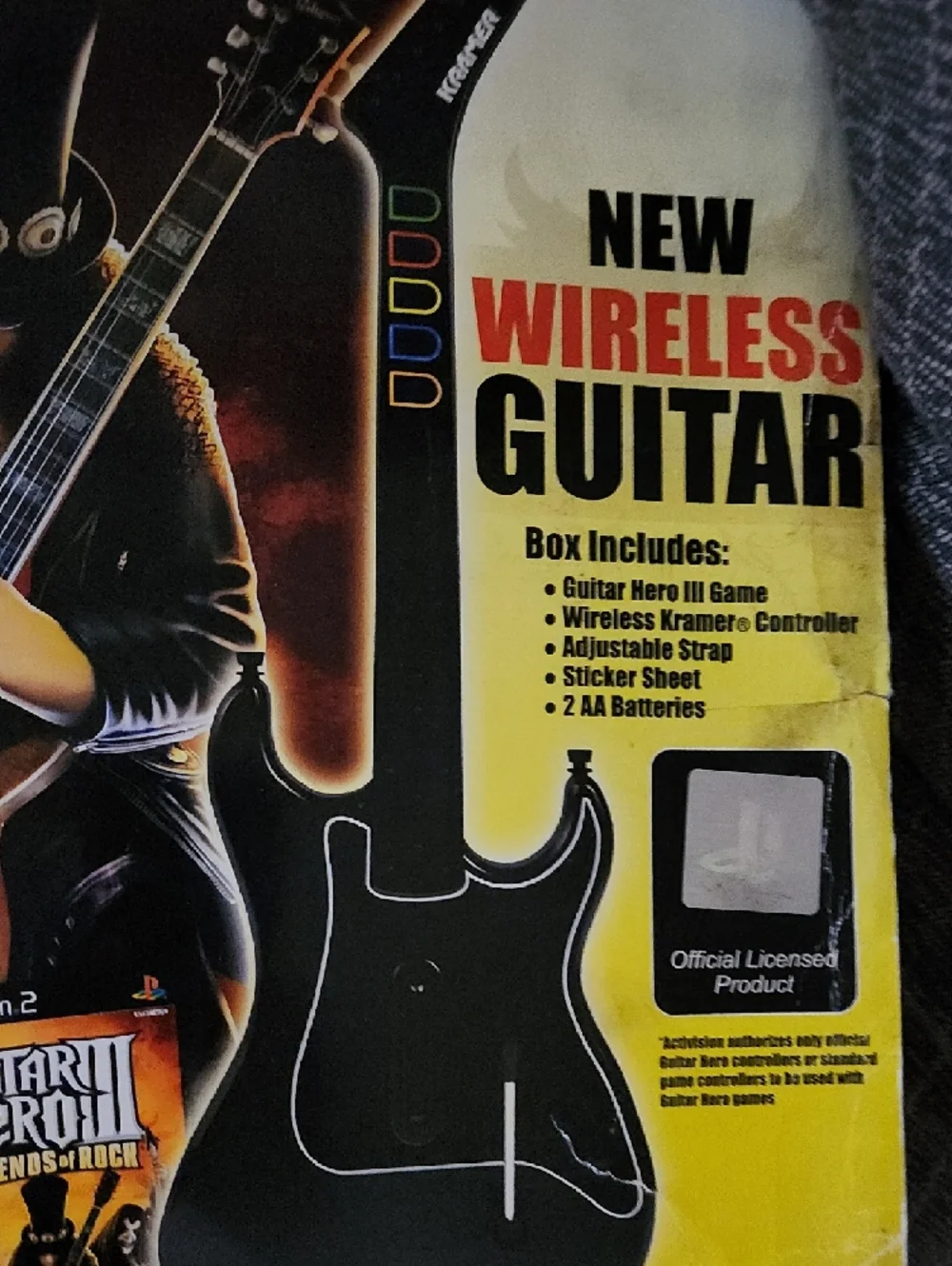 Guitar Hero III: Legends of Rock bundle for Sony PlayStation 2